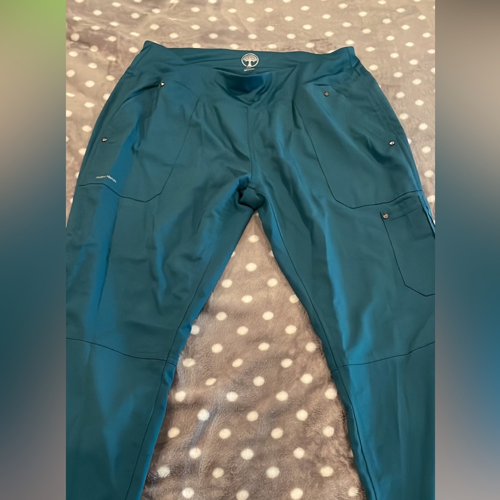 Healing Hands Yoga Scrub Pants